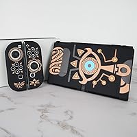 Vista 5 de TIKOdirect Funda acoplable compatible con Nintendo Switch OLED 2021, cubierta protectora suave de protección completa para Nintendo Switch OLED