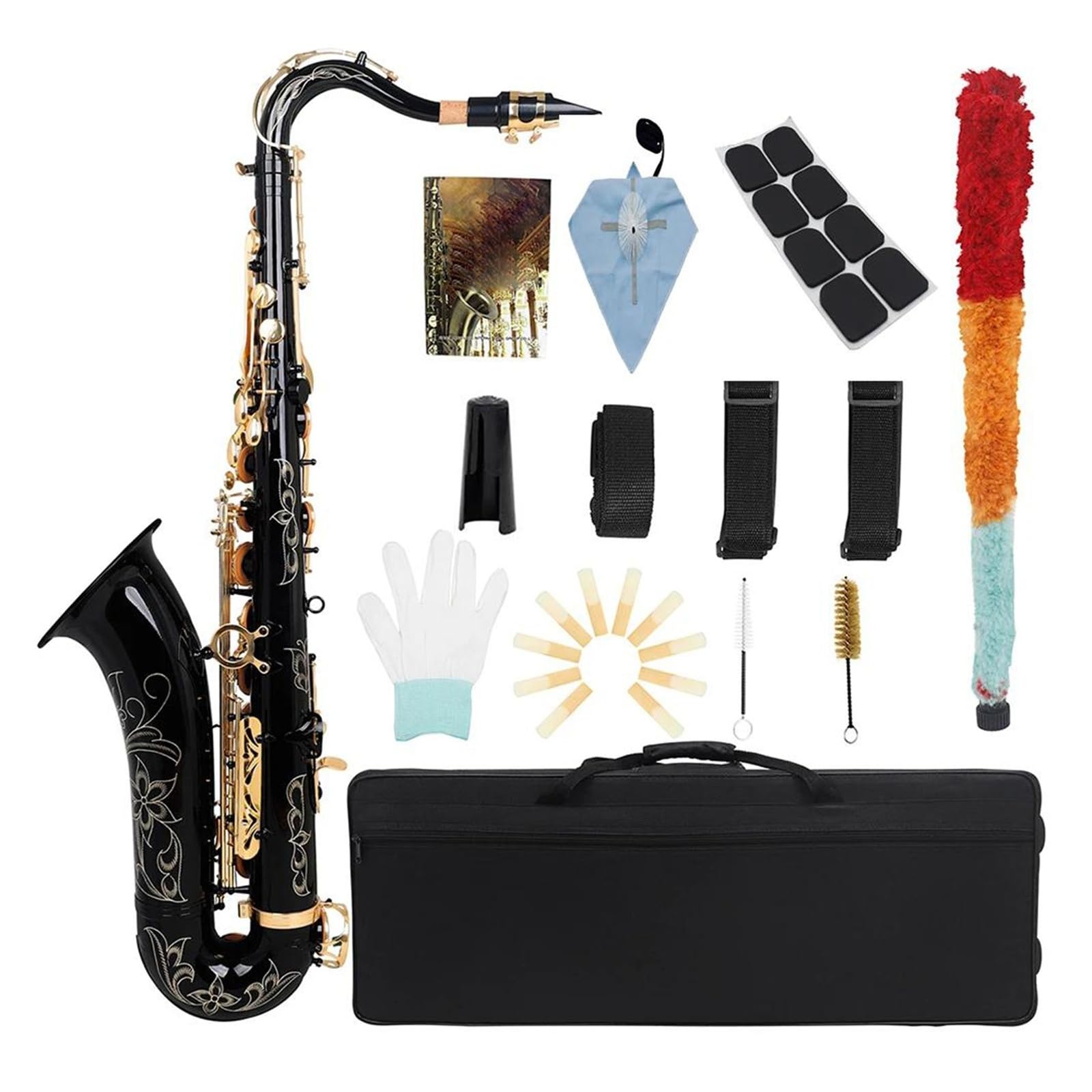 saksofon Saksofon tenorowy B dur profesjonalny instrument dęty