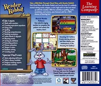 Reader Rabbit 1st Grade Capers On Cloud Nine