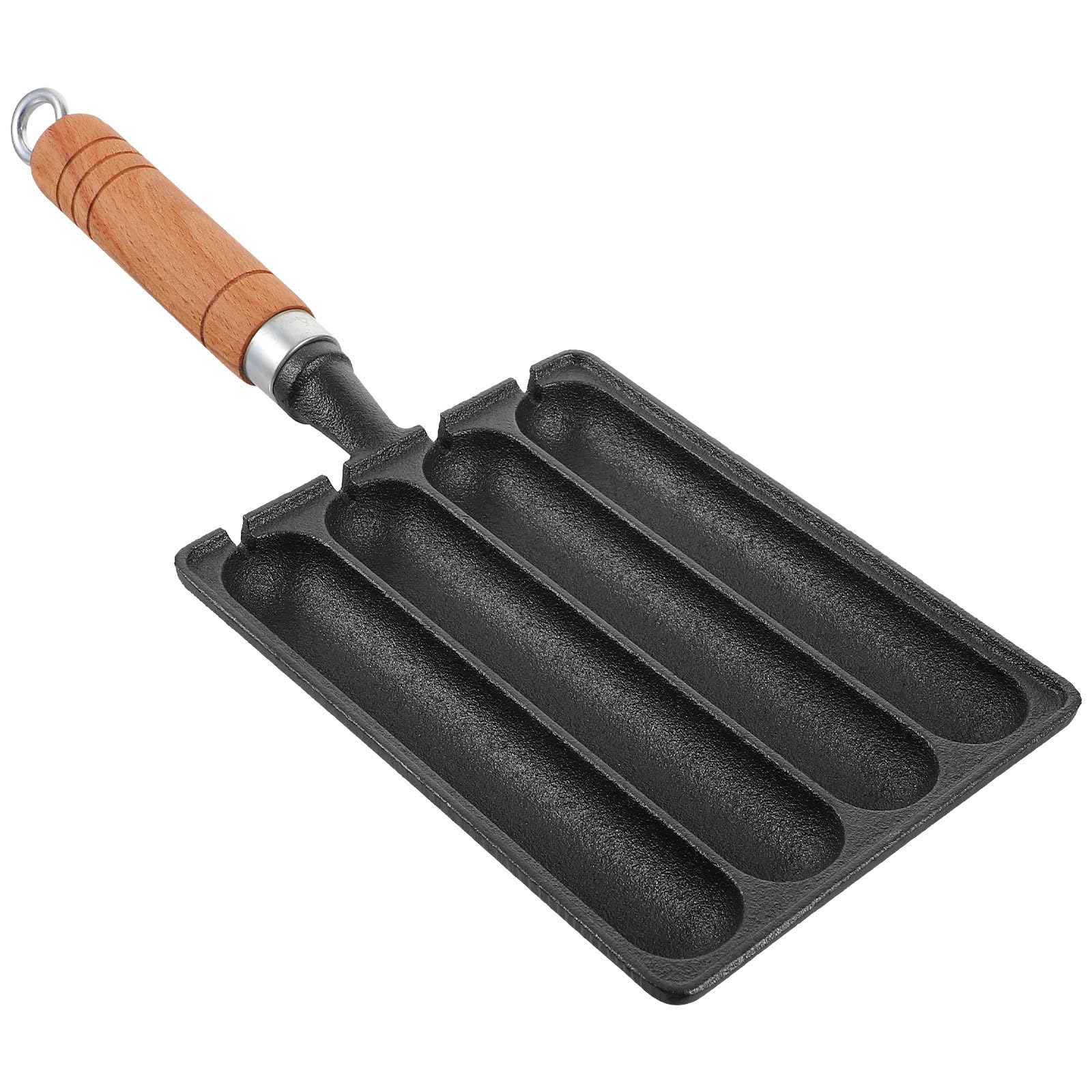 Moule saucisses fonte antiadhésif pour ne plus brûler vos grillades