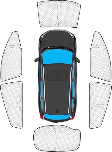 Miniatura 20 de KMF - Parasol de repuesto para parabrisas, cubierta para ventana lateral y trasera, cubierta protectora para visor, para campamento, bebé, bloqueo