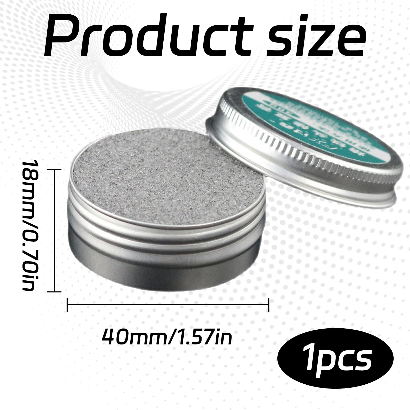Accessoires de soudure, nettoyant pour panne à souder, éponge à souder, réactivateur de pannes à souder (poids net : boîte de 30 g)