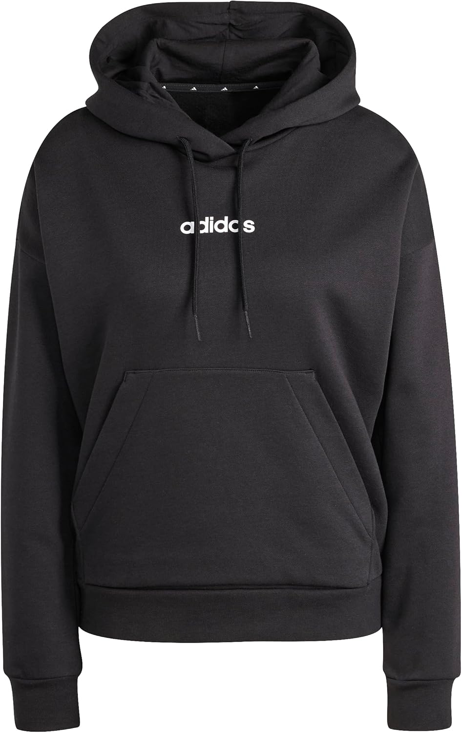 adidas womens Essentials Linear Fleece Hoodie - Image 6