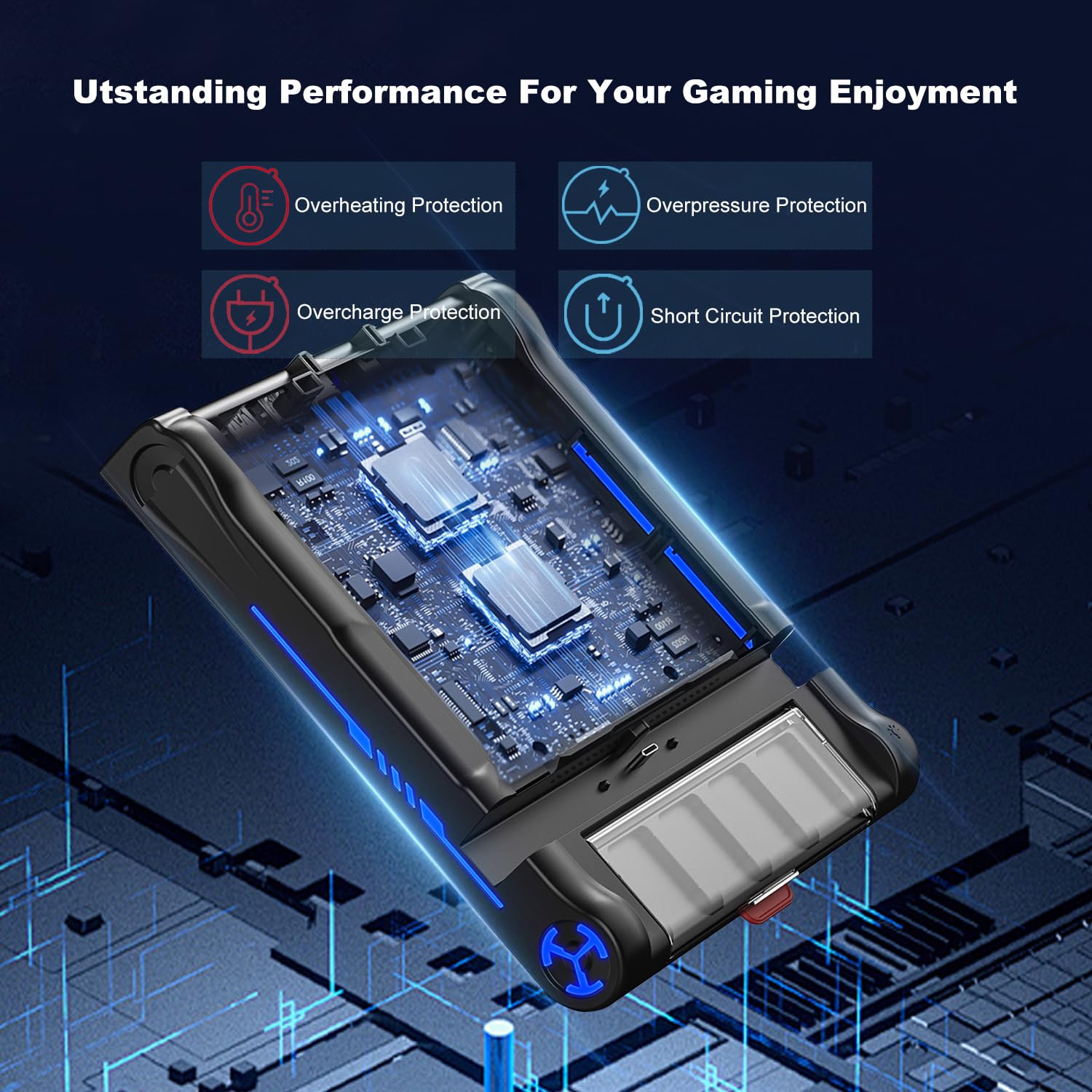 Switch TV Docking Station for Nintendo Switch/Switch OLED,Support with 4K/1080P HDMI,Switch Dock for Joycon Controller with 5 Light Mode,8 Game Slots - Image 4