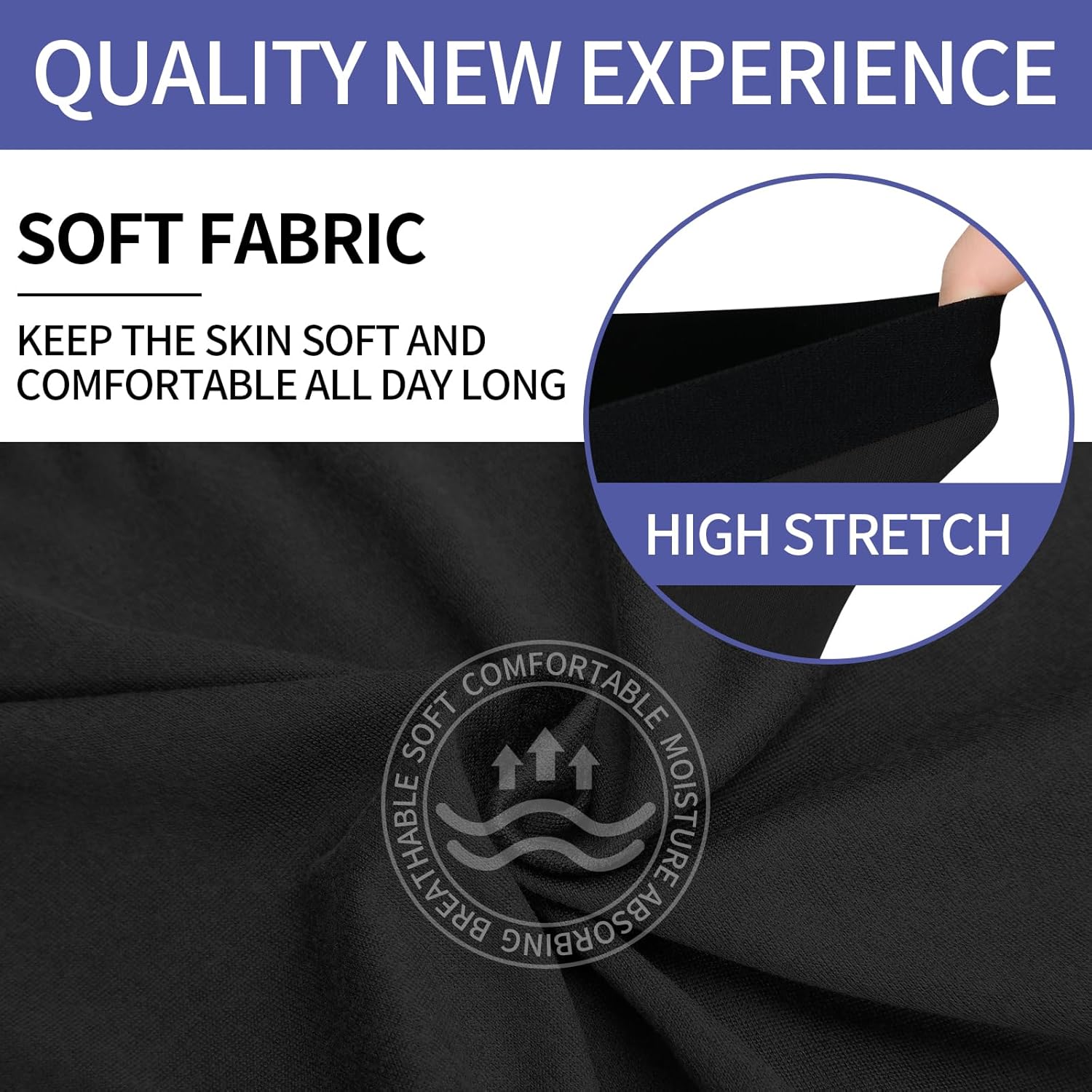 105 Pack Mens Boxer Briefs Cotton Soft Underwear Bulk Pack 5 Assorted Size 7 Assorted Color for Men Homeless Shelter Donation Business - Image 5