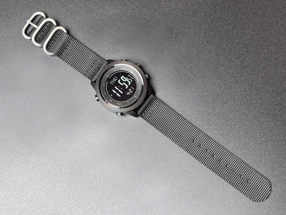 North Edge APACHE-46 - Reloj digital para hombre, 46 mm, para deportes al aire libre, correr, natación, deportes al aire libre, altímetro, barómetro, brújula