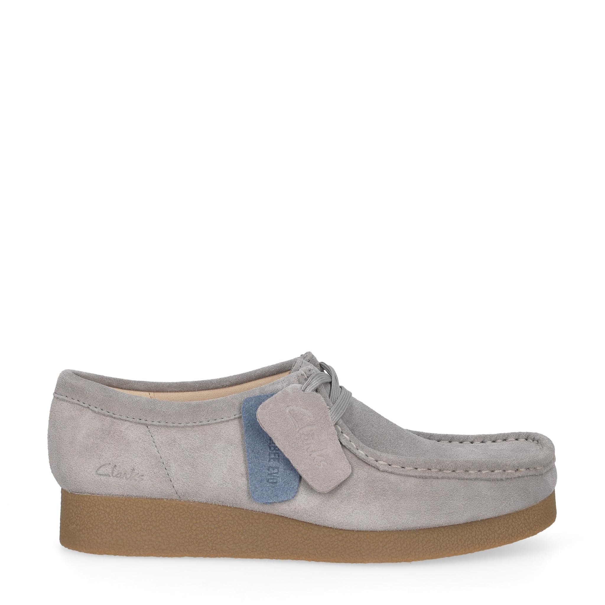 Clarks WallabeeEVOSh Womens Dark Grey SDE, 5.5