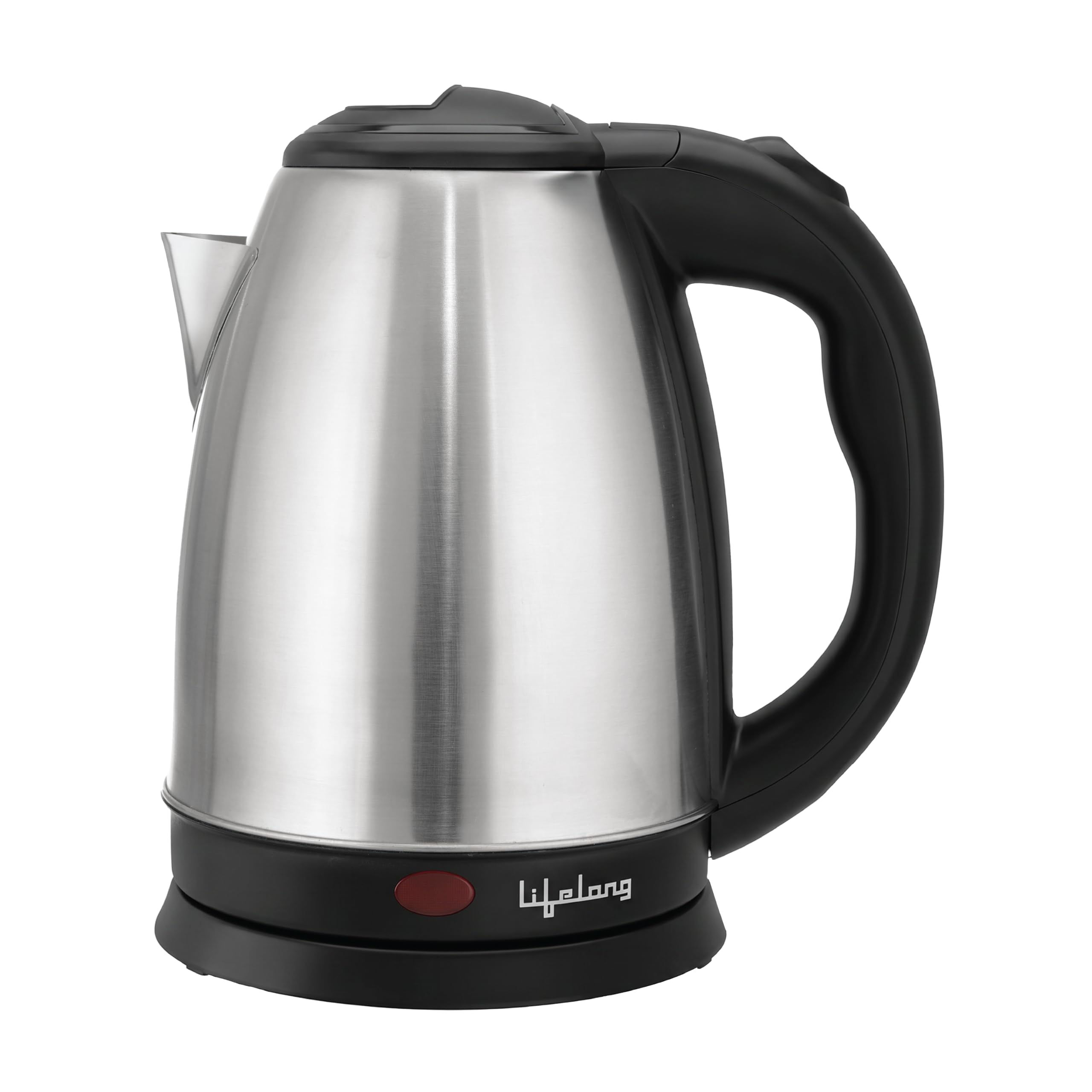 Lifelong ISI Certified Electric Kettle 1.5L with Stainless Steel Body,1500 W Easy and Fast Boiling of Water for Instant Noodles, Soup, Tea etc. (1 Year Manufacturer's Warranty, Silver, LLEK23)