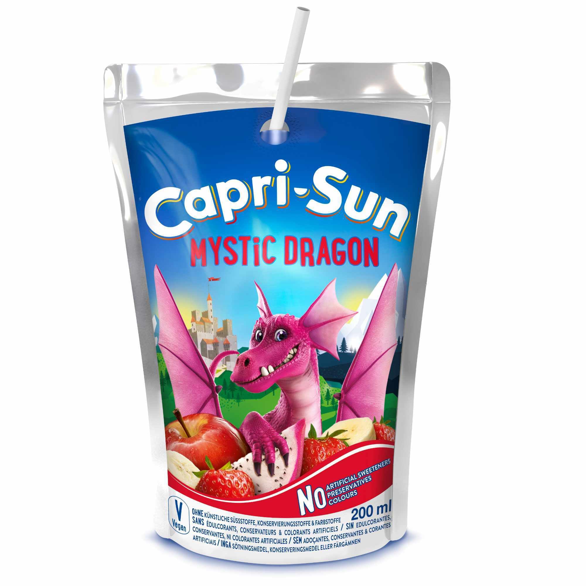 usy Bundle für Capri Sun Mystic Dragon 3er Pack (30x200ml Packung) + usy Block
