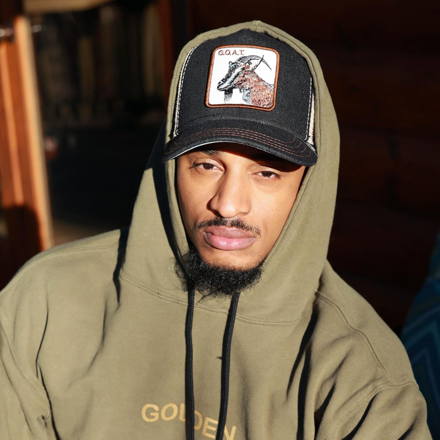 Goorin Bros. Men's The Farm A-Frame Trucker Cap Baseball Cap - Image 8