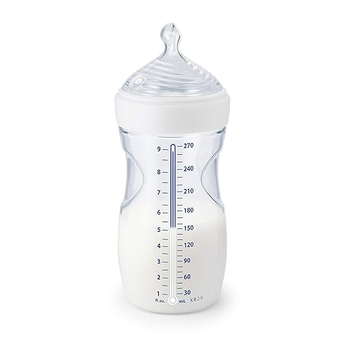 Miniatura 7 de NUK Simply Natural Biberón de bebé, 5 onzas, 12 unidades, 0+ meses