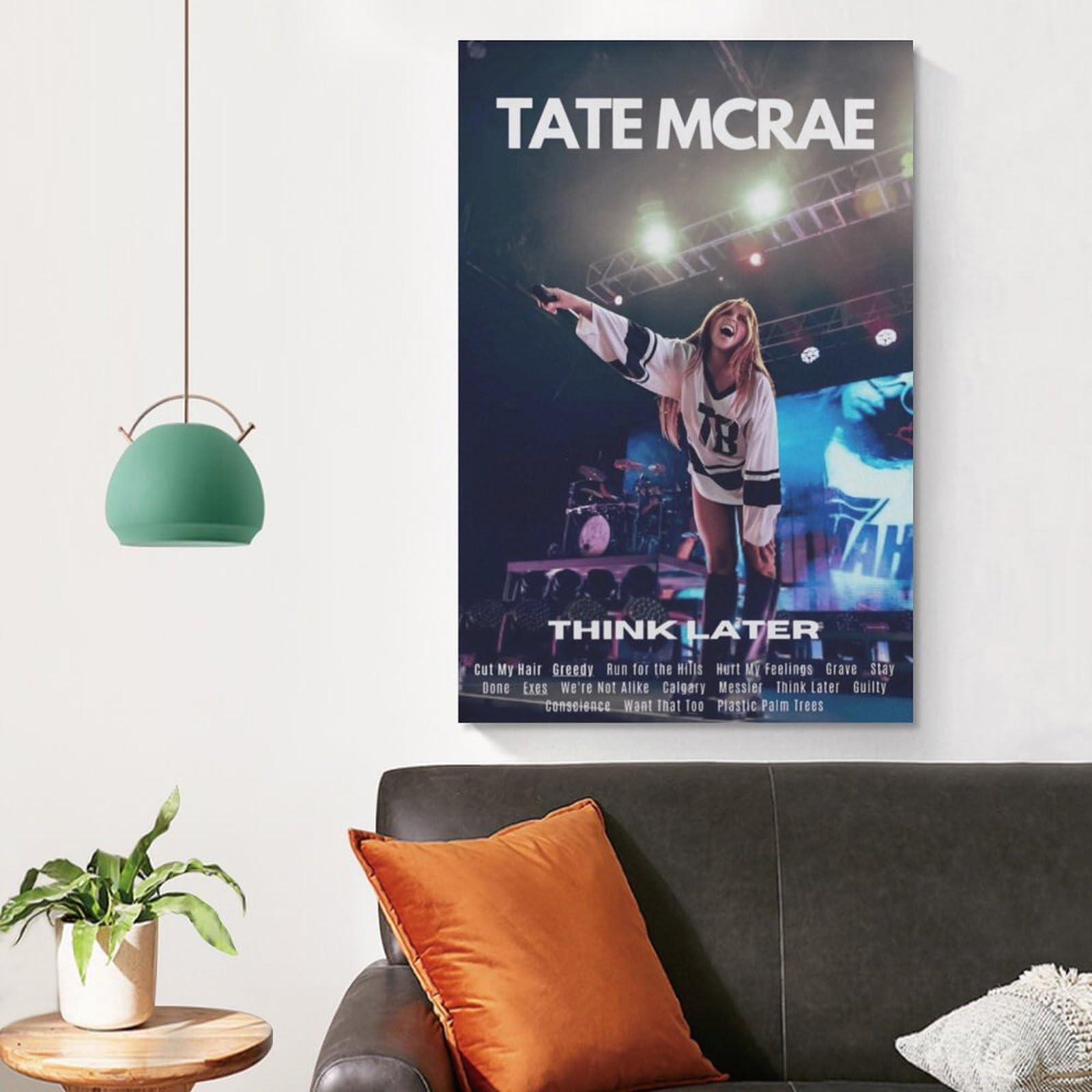 HDASEKA Tate McRae Album Cover Poster Canvas Cover