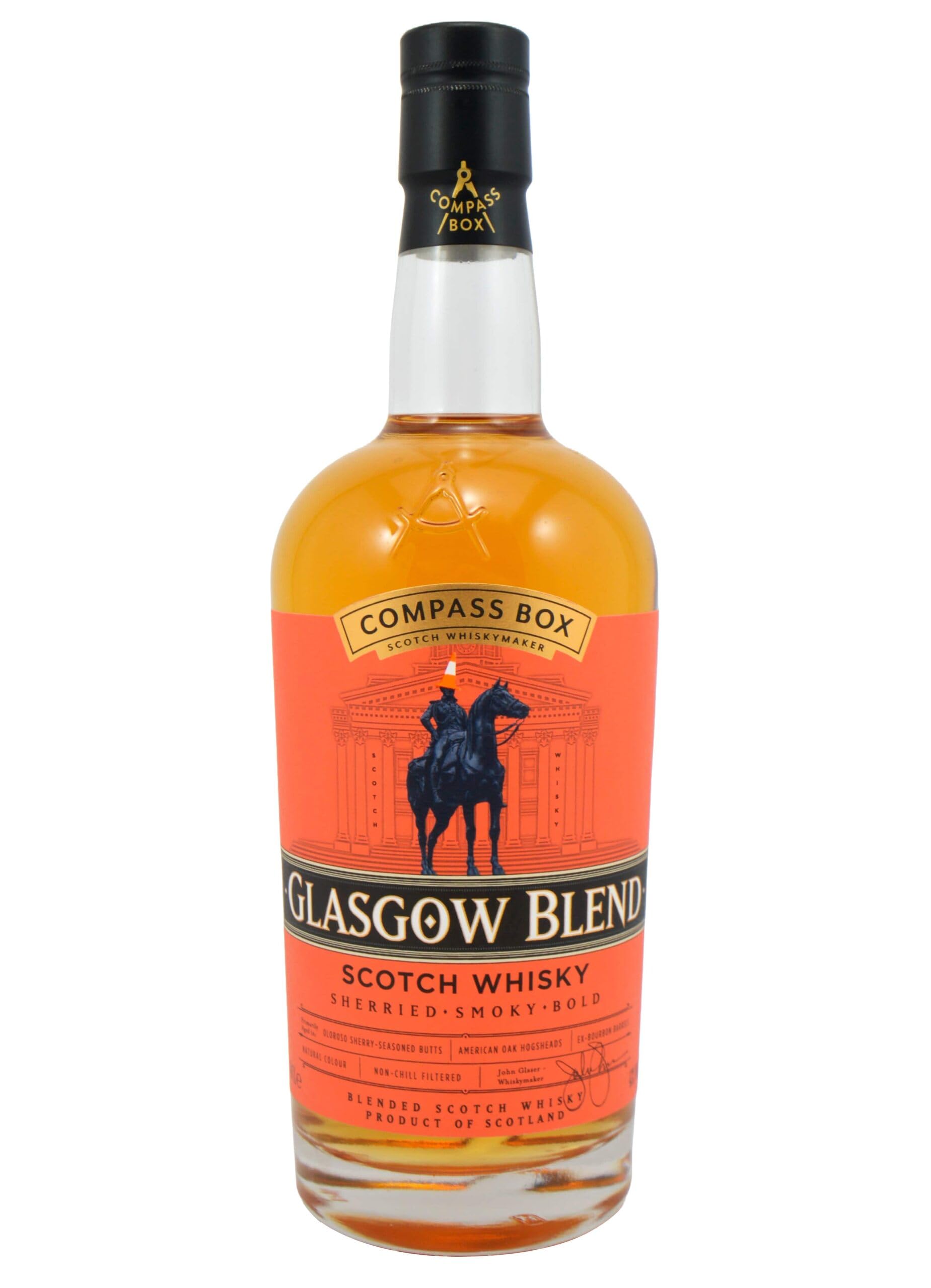 Compass Box Glasgow Blend Scotch Whisky, | Sherried Smoke | 43% (70cl)
