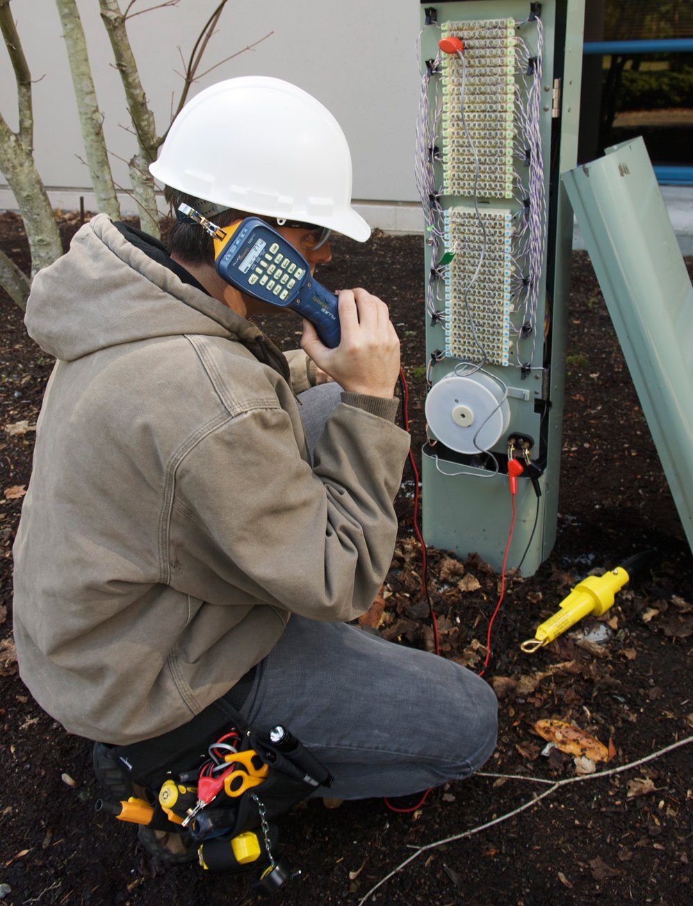 Fluke Networks P4480009 Line Cord with Angled Bed-of-Nails & Piercing Pin Clips, Compatible with TS52 & 40 Series