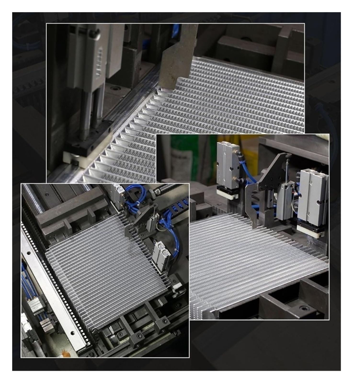 Compresor de aire de aluminio AL404T-CA de 10 l/min, enfriador de aceite, radiador con intercambiador de calor, soldadura precisa y ventilador eficiente. Fuerte absorción de impactos(DC12V)