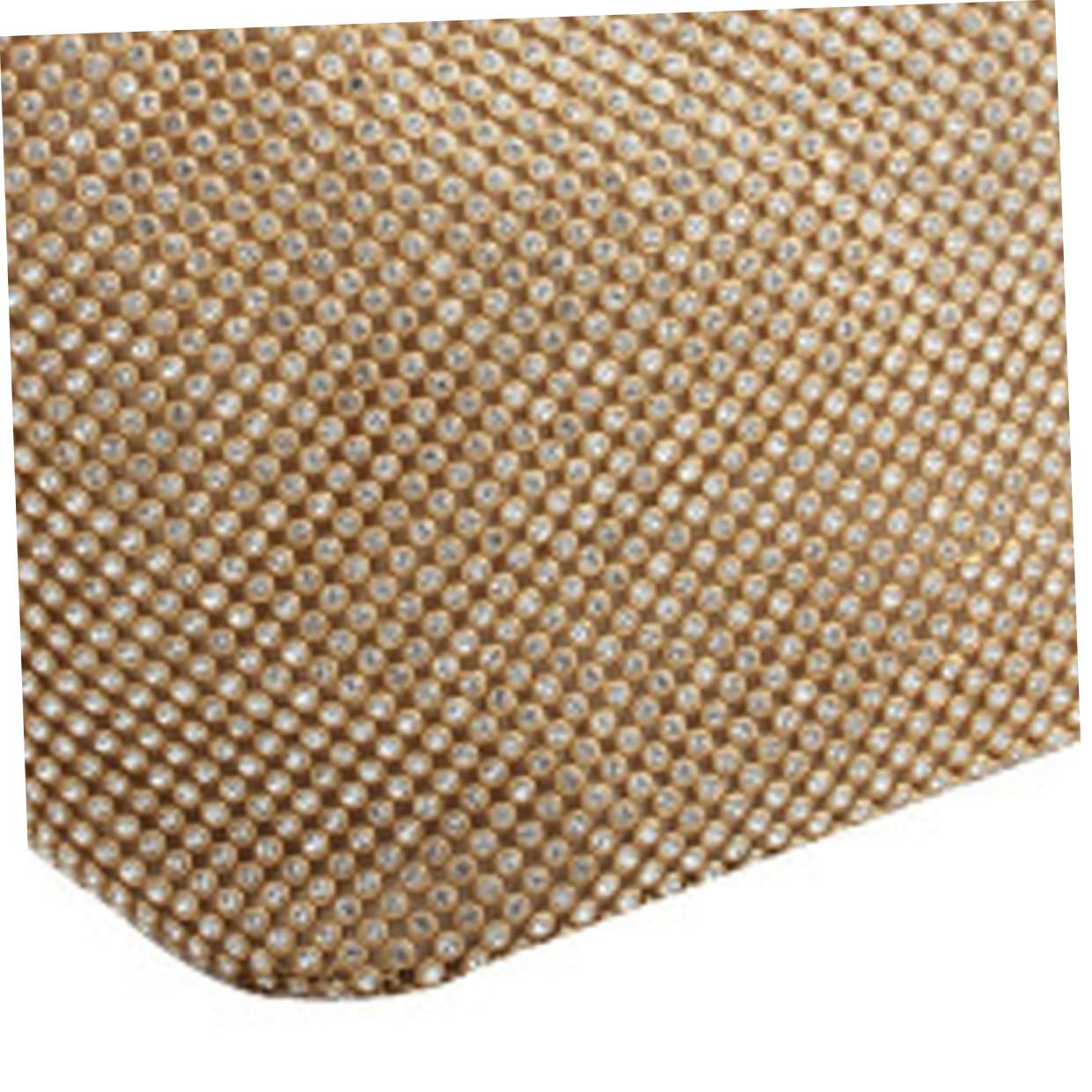 Hemobllo Bolso Dorado Mujer Fiesta Tipo Cubo Con Cristales Bolso De Mano Clutch Para Boda Y Evento Para Móvil Monedero Tarjeta Y Más 7.08X1.96X5.90in