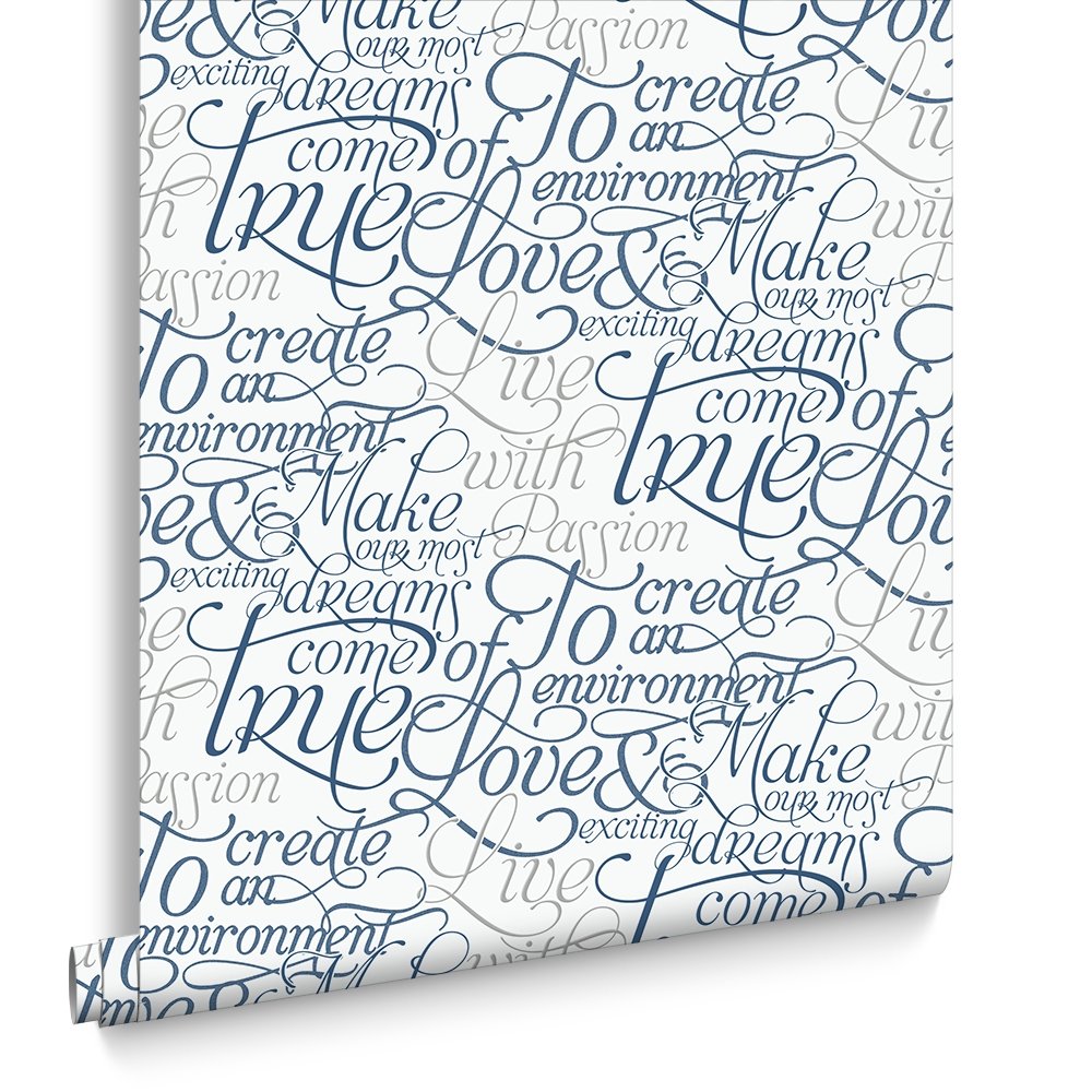Graham Brown 32 749 Dreams Come True Blue White Wallpaper Amazon Com