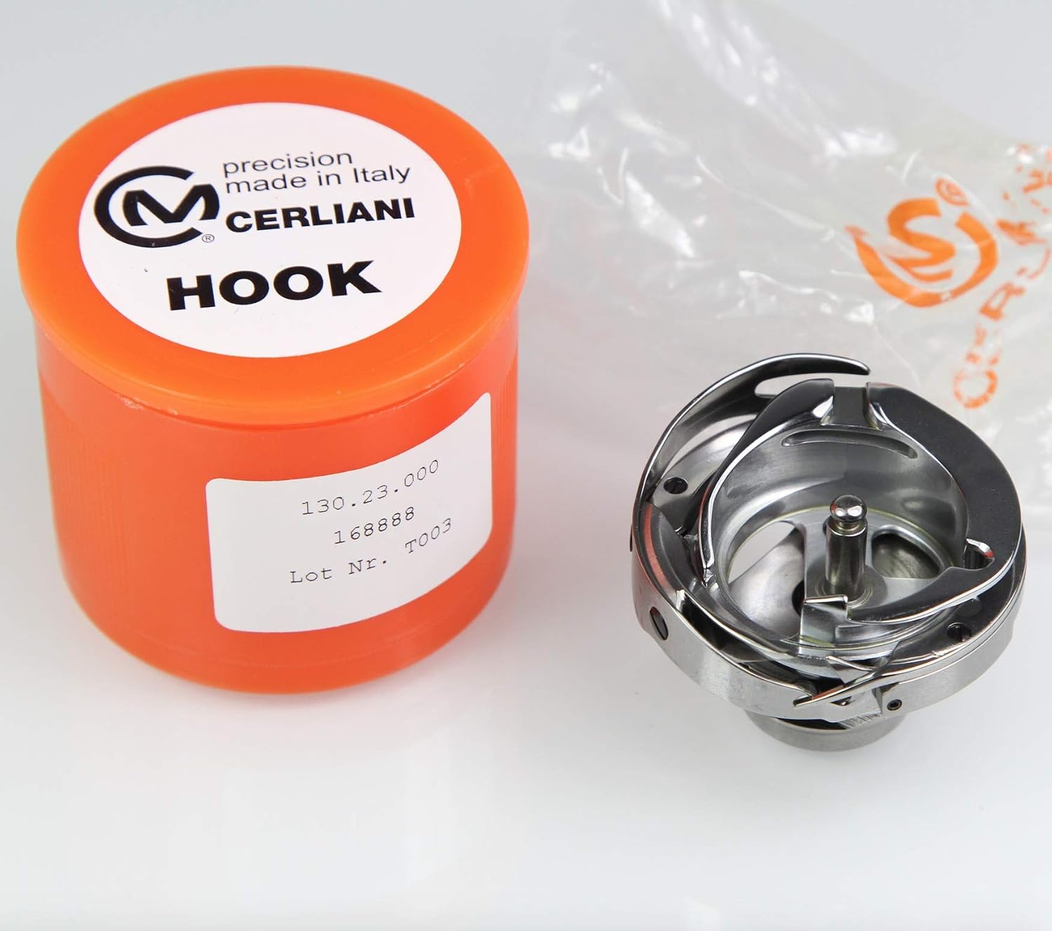 91-168888-91 Original CERLIANI 130.23.000 Hook Used for PFAFF 417,418,419,910,917,918 Series Sewing Machine