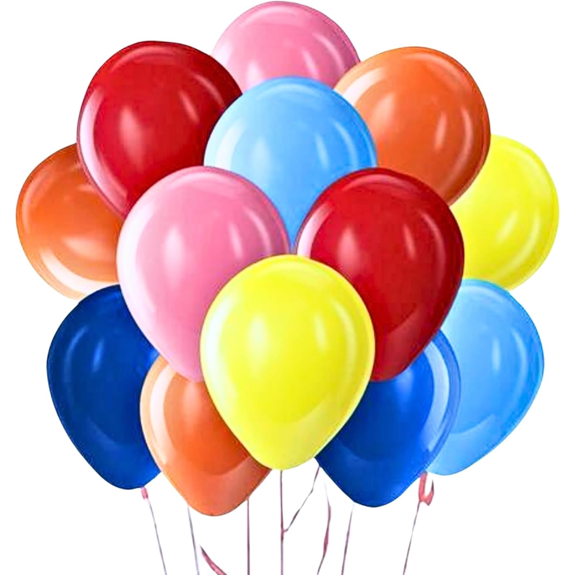 PMU 100 Pcs 11 Inch assorted colors Balloons for Birthdays Engagements, Weddings Christmas Anniversaries, Baby Showers & Party Backdrop Favors -