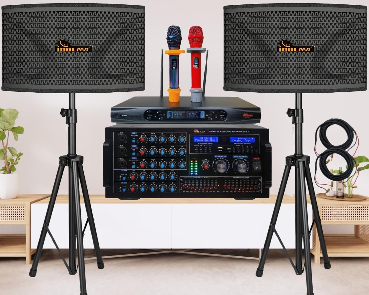 Amazon.com: IDOLpro 6000W Karaoke System with Bluetooth Mixing