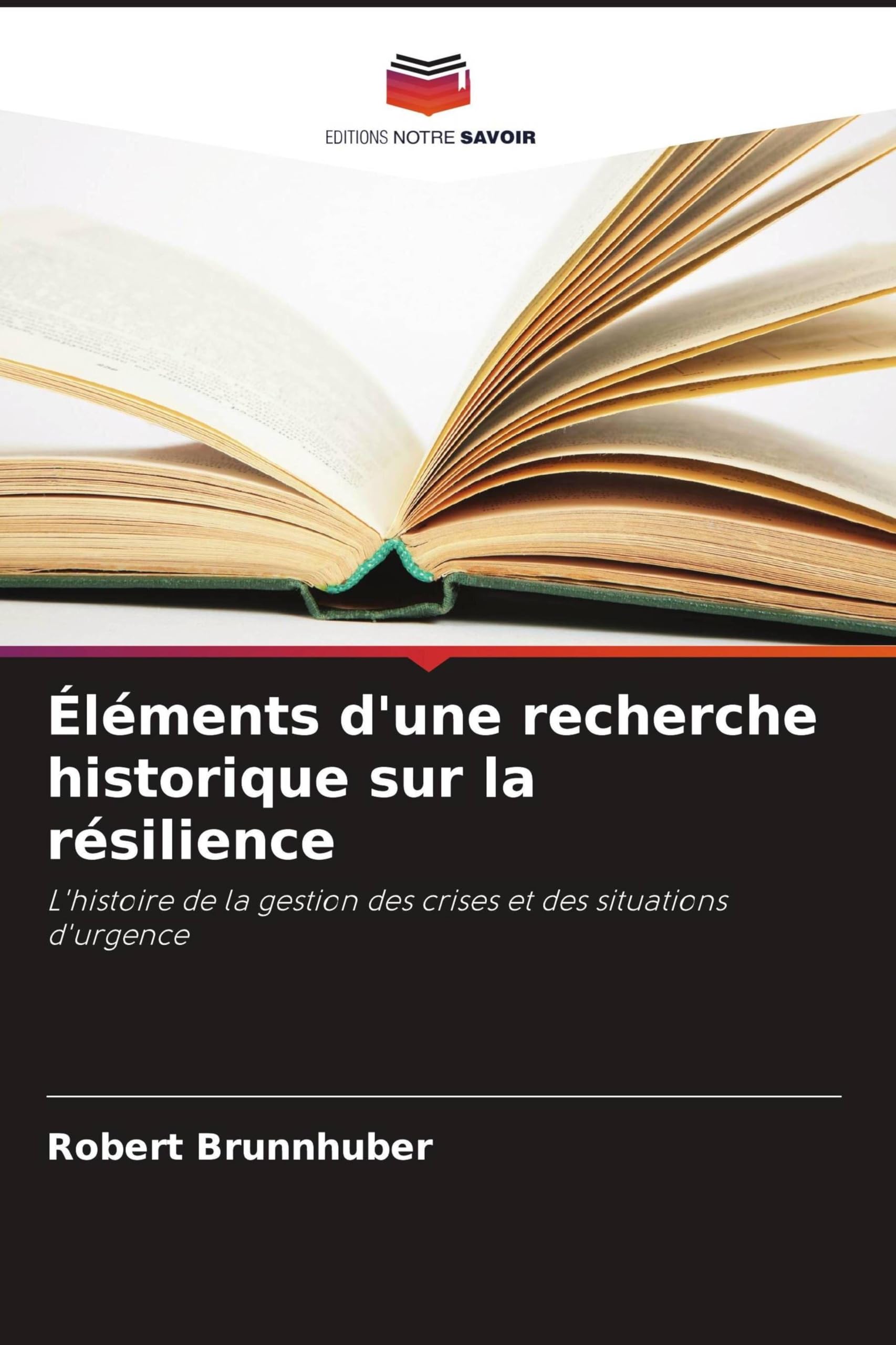 Éléments d'une recherche historique sur la résilience: L'histoire de la gestion des crises et des situations d'urgence
