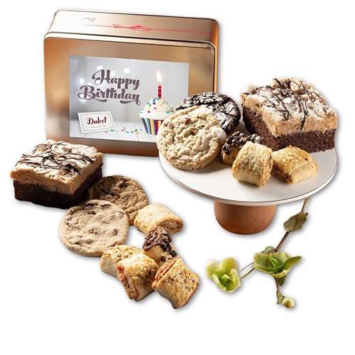 Canastas de regalo de cumpleaños, canastas de regalo de comida para mujeres, hombres, ella, él, mamá, papá, estudiantes universitarios, aprendices