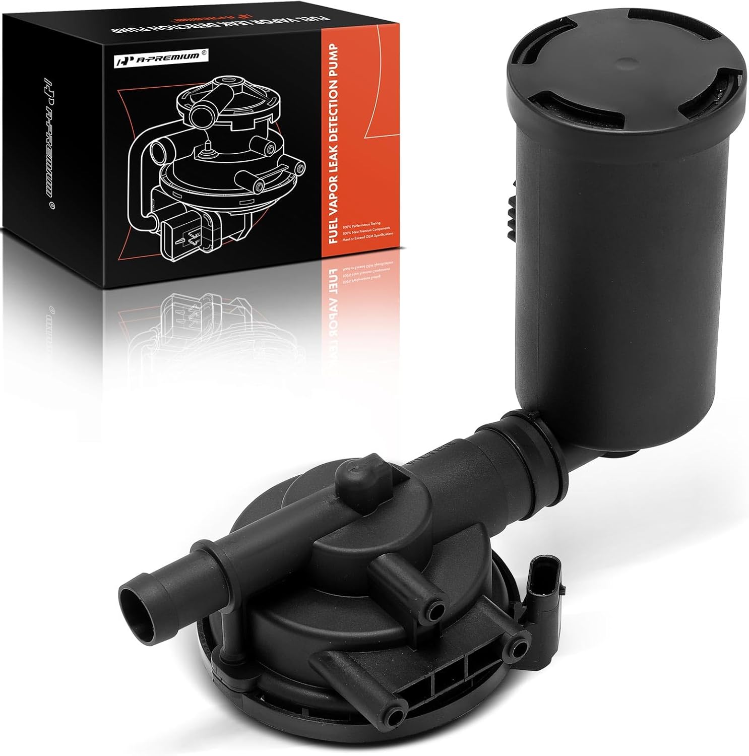 A-Premium Fuel Vapor Leak Detection Pump Compatible with BMW 335i GT xDrive, X5, 528i, 528i xDrive, 535i, 535i GT, 535i xDrive, 550i, 550i GT, 550i GT xDrive, 550i xDrive, X3, 740i, 740Li, 640i xDrive