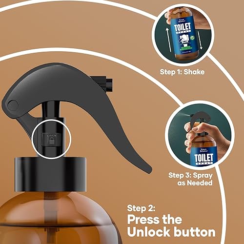 Miniatura 6 de Lemongrass Tea Tree - Aerosol para inodoro, 8 onzas líquidas, espray para inodoro Before You Go, espray para excrementos de baño, espray