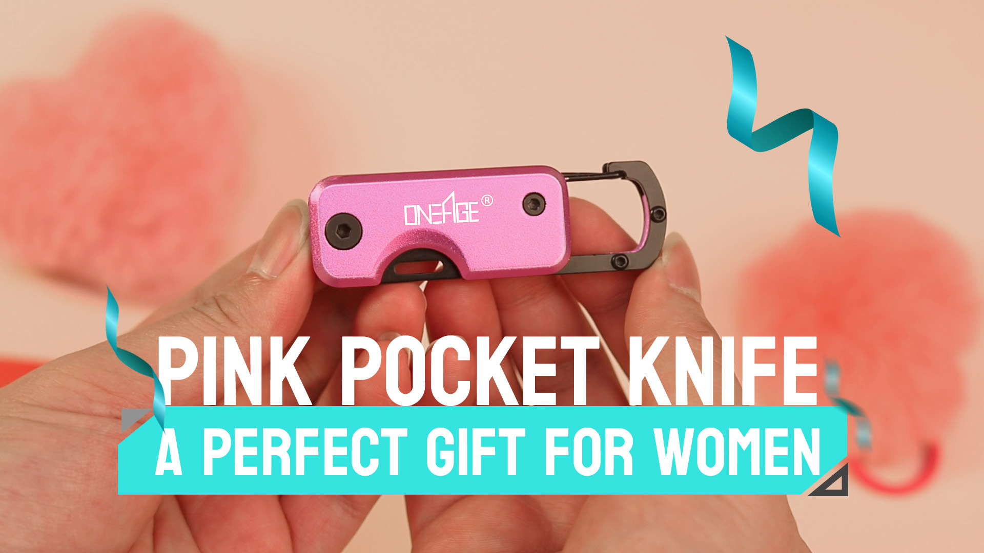 Oneage Watch Pink Edc Tool - Stocking Stuffers on Amazon Live