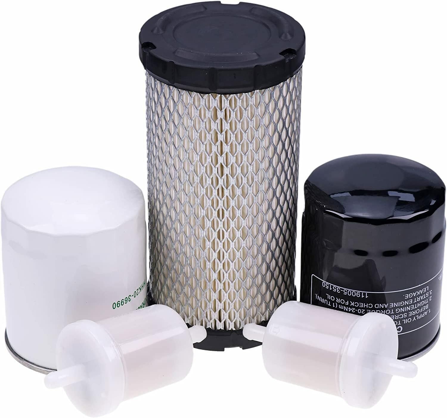 Solarhome Maintenance Filter Kit Compatible with Kubota BX23S BX1880 BX2360 BX2380 BX2230