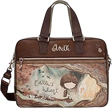Anekke - Document Bag for Women, Brown, Brown, 40 x 30 x 9 cm