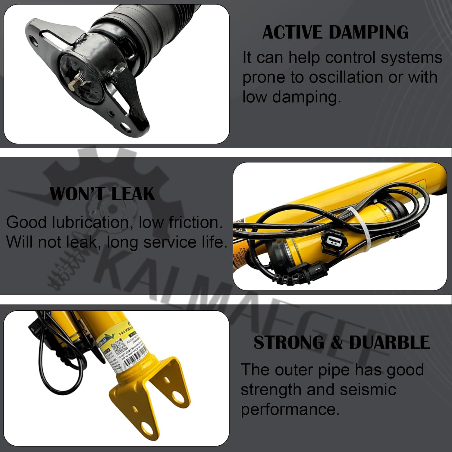 2PCS Rear Shock Struts Assembly w/Electric for Grand Cherokee SRT 2012-2022