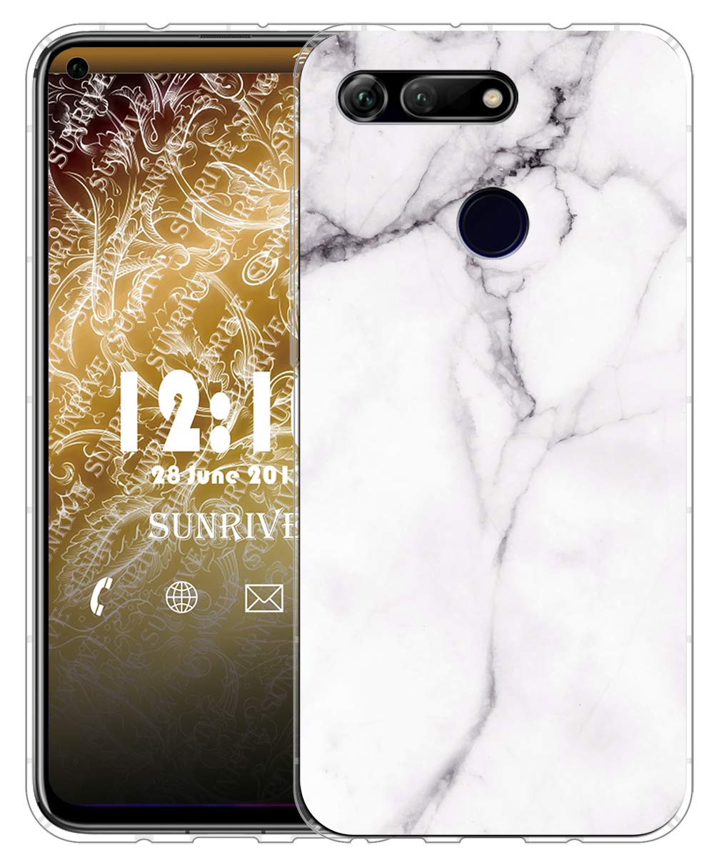 Sunrive Cover compatibile con TCL 505 (T509K) (T5094), Custodia Case in molle Trasparente silicone Morbida Flessibile Antigraffio protettiva back Modelli custodie(Gatto, palla
