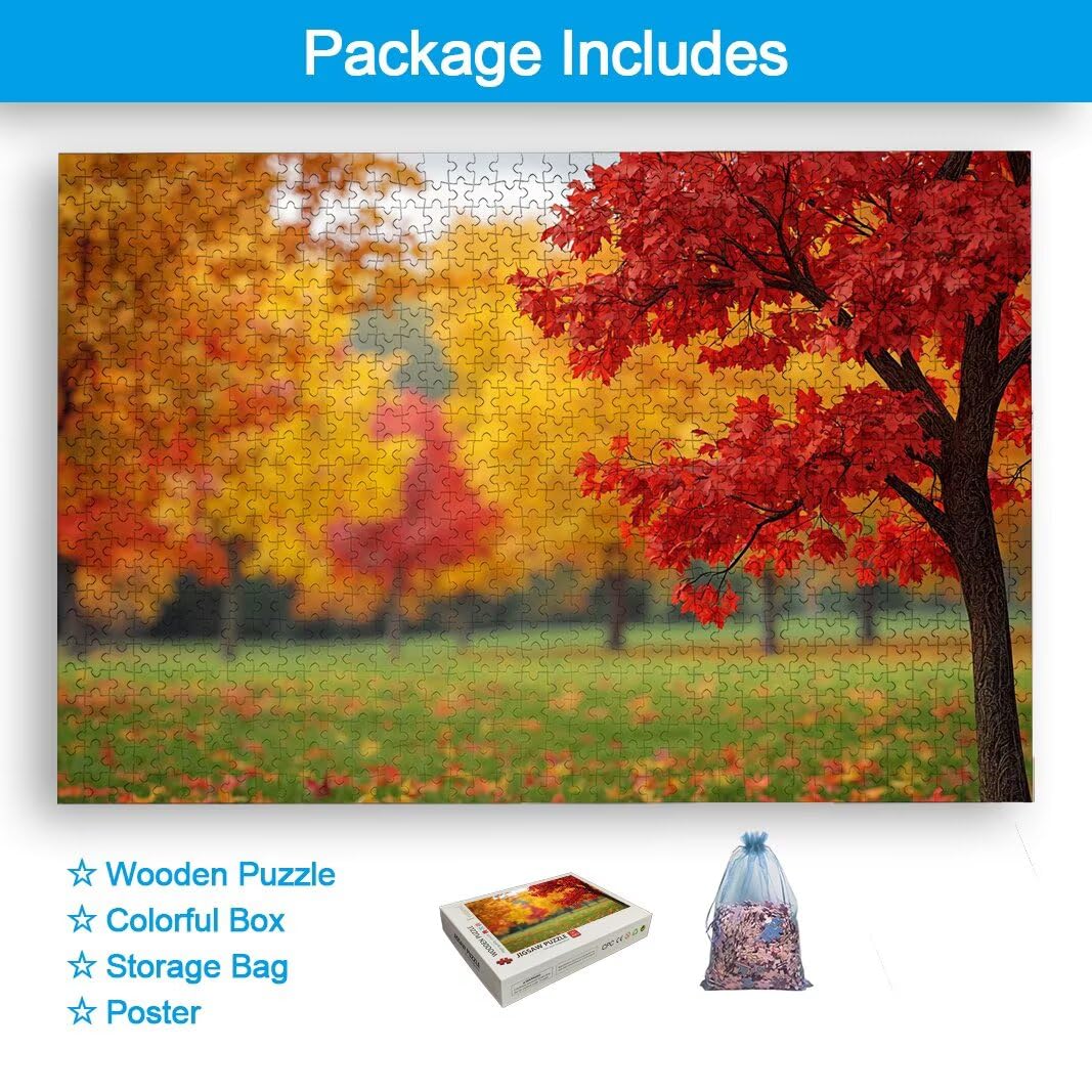 Puzzle Otoño, Puzzle 3000 Piezas para Adultos, Regalo Mujer/Hombre -2567