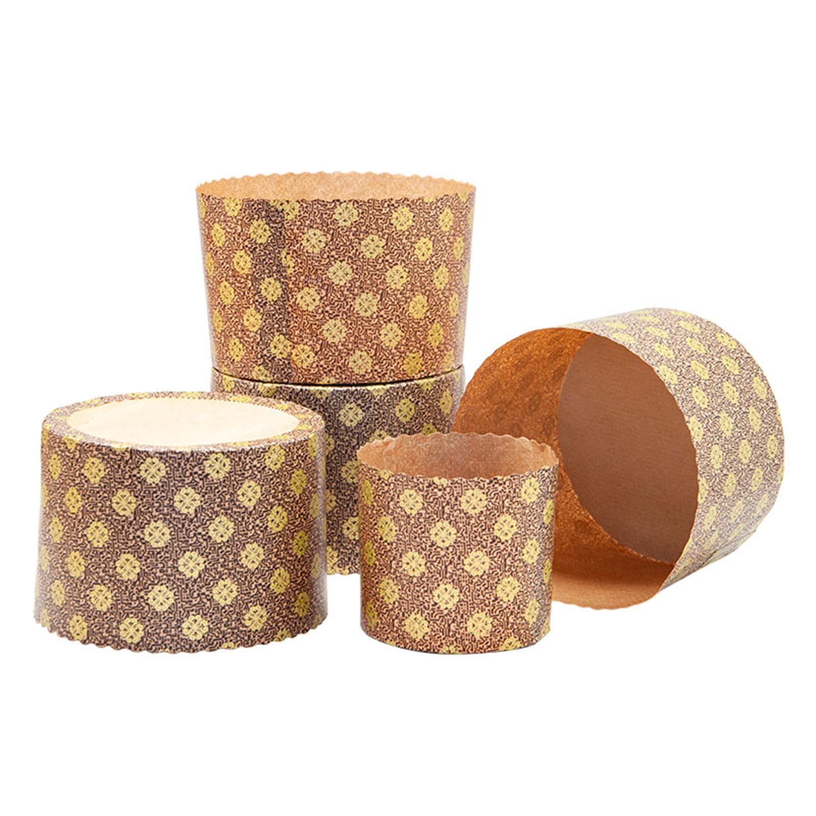 100 de Papel para Hornear Magdalenas Y Cupcakes, C, 9 Cm X 8.5 Cm