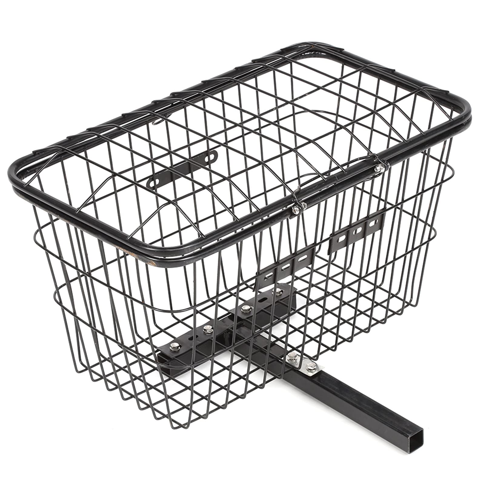 Cesta Trasera para Scooter, Cesta Portátil Grande para Scooter, Cesta de Almacenamiento Trasera de Hierro para Scooter, Cesta Plegable para Compras y Viajes, 50 X 27 X 20 Cm