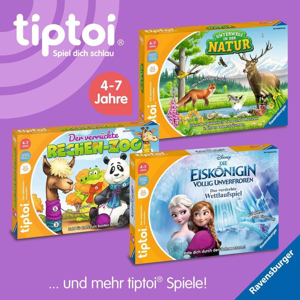 Ravensburger tiptoi 00115 - My Interactive Junior Globe: Juguetes para niños a Partir de 4 años