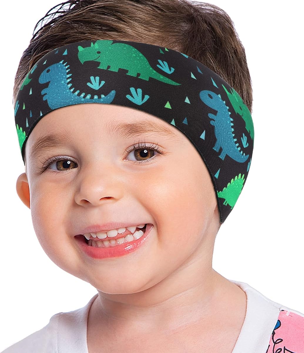 MoKo Diadema de natación para niños y adultos, linda diadema para nadar, banda para la oreja, mantiene el agua fuera, banda de protección para los oídos impermeable