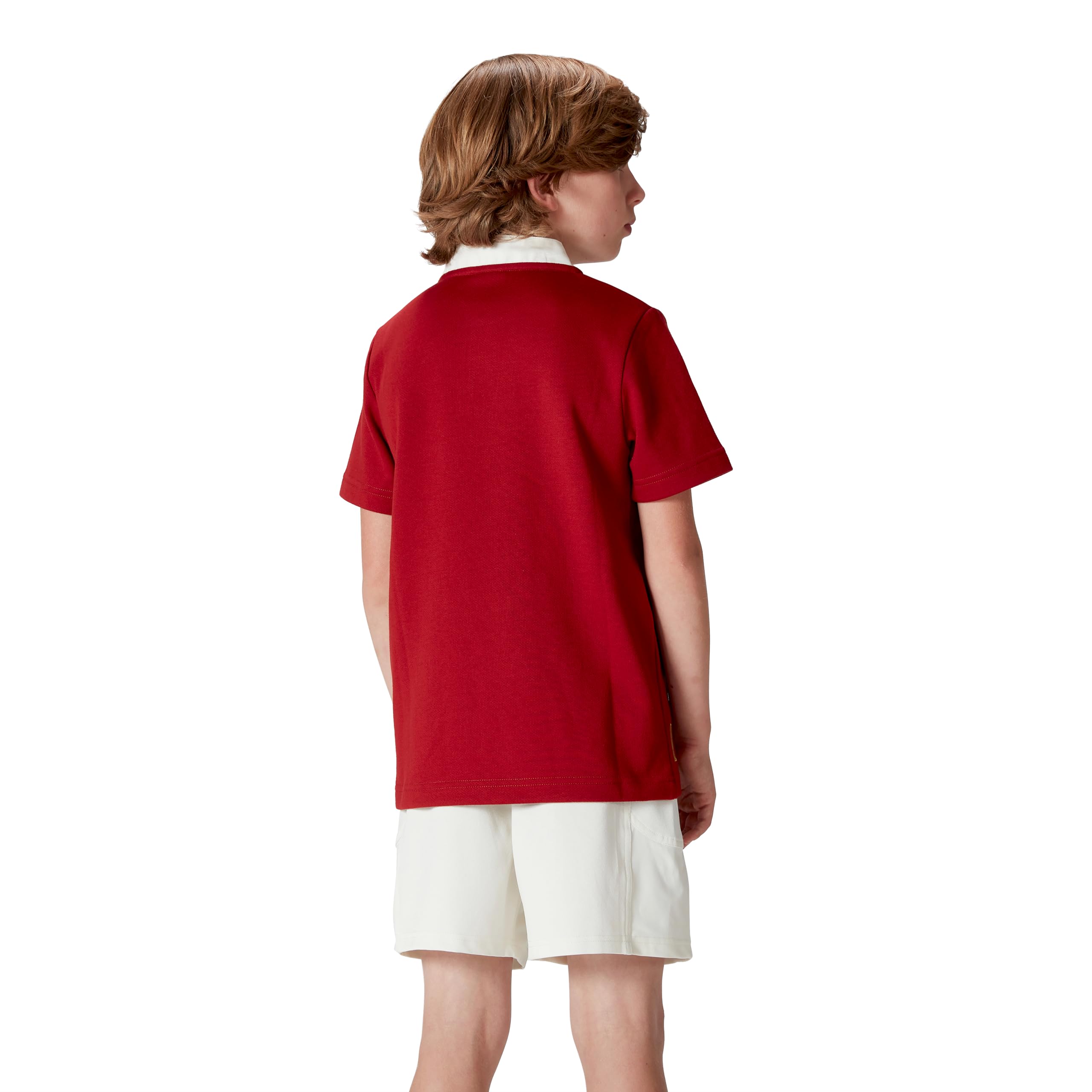 Canterbury of New Zealand - British and Irish Lions SS Classic, Camisa Niños Unisex, Red Dahlia,