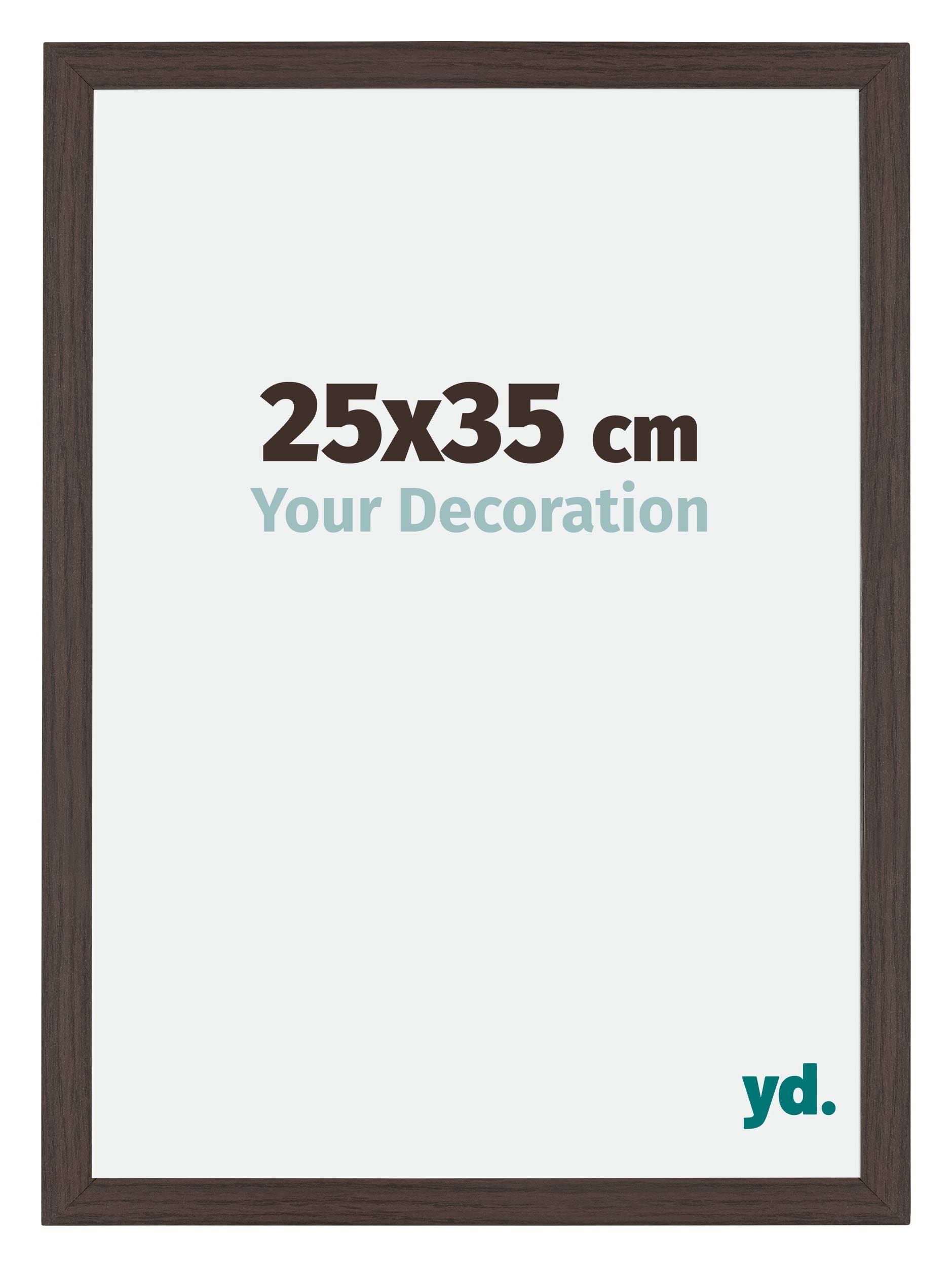 Your Decoration - Puzzle frame 25x35 - Oak Dark - Puzzle frame 500-1000 Pieces - MDF Photoframe - Mura