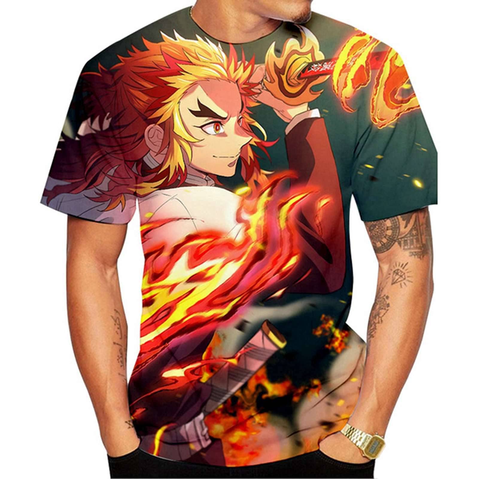 Demon Slayer Abbey Road Tanjiro Nezuko Zenitsu Inosuke T Shirt