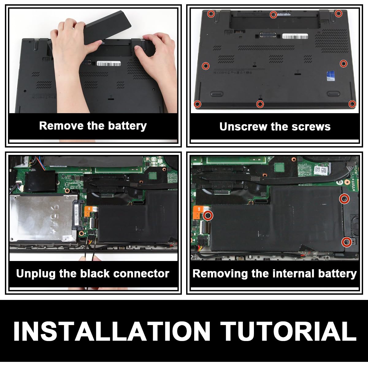 Altoparlante Interno per Laptop per Lenovo Thinkpad T460S 20F9 20FA T470S 20HF 20HG, Altoparlanti integrati Sinistro e Destro PK23000N2Y0 PK23000N2N0 00JT988 Audio HiFi