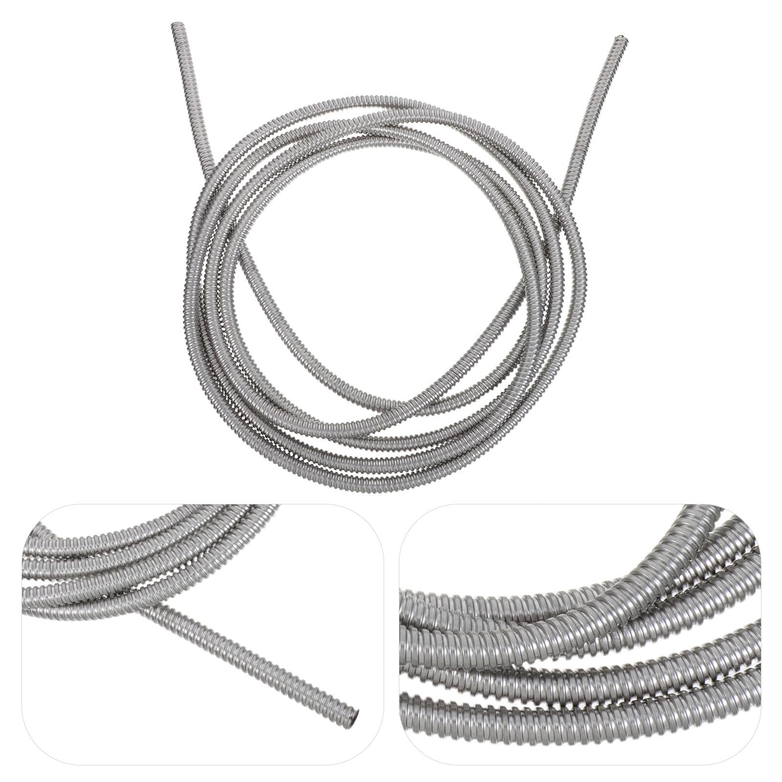 Tubo Flexible de Acero Inoxidable de 4 Metros para Cable Electrico