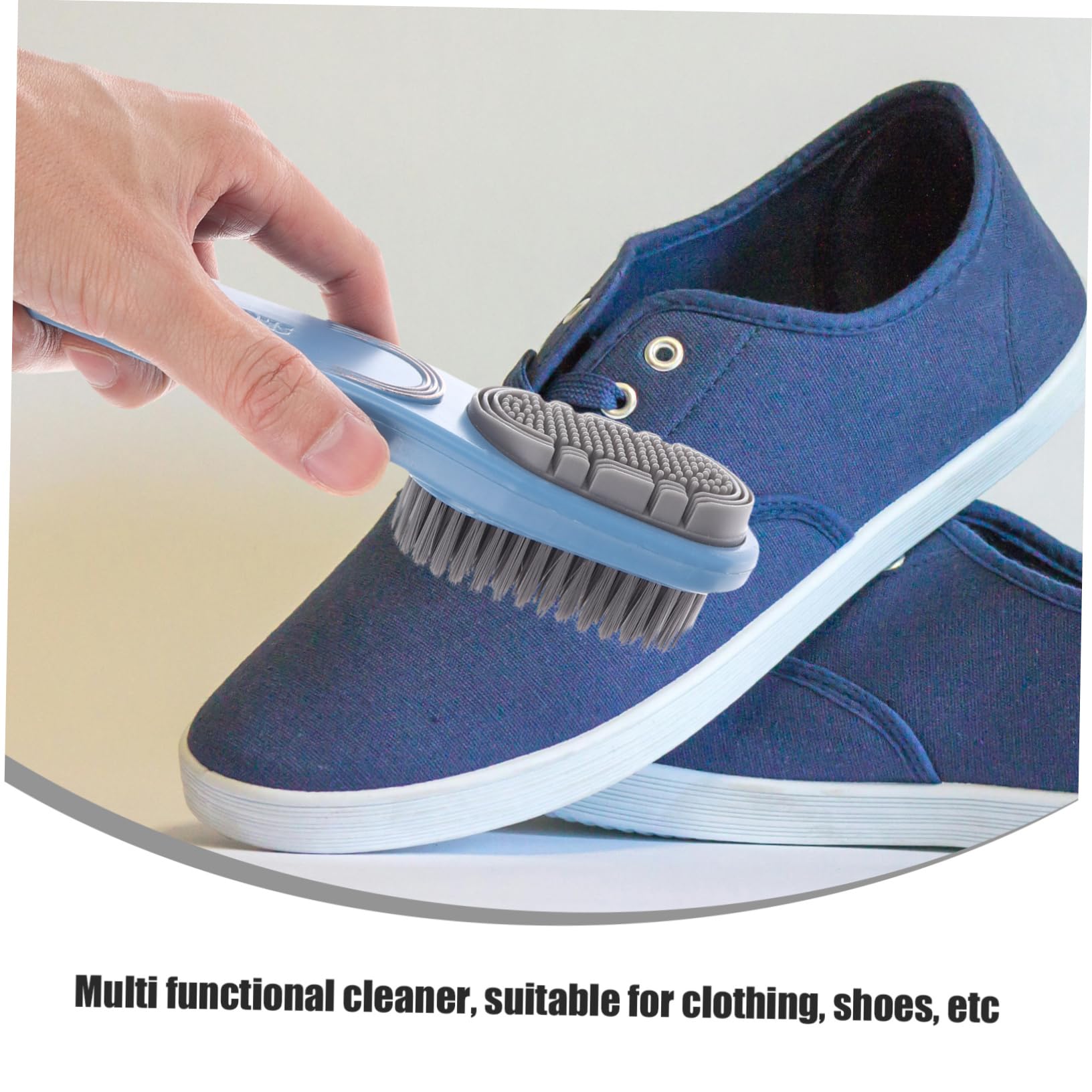 FRCOLOR 5 Stück Schuhbürste mit weichen Borsten haushaltsreiniger lederreinigung Schuhbürste für Stiefel Schuhe putzen Bürste für Schuhe zum Reinigen Schuhputzbürste Nylonseide