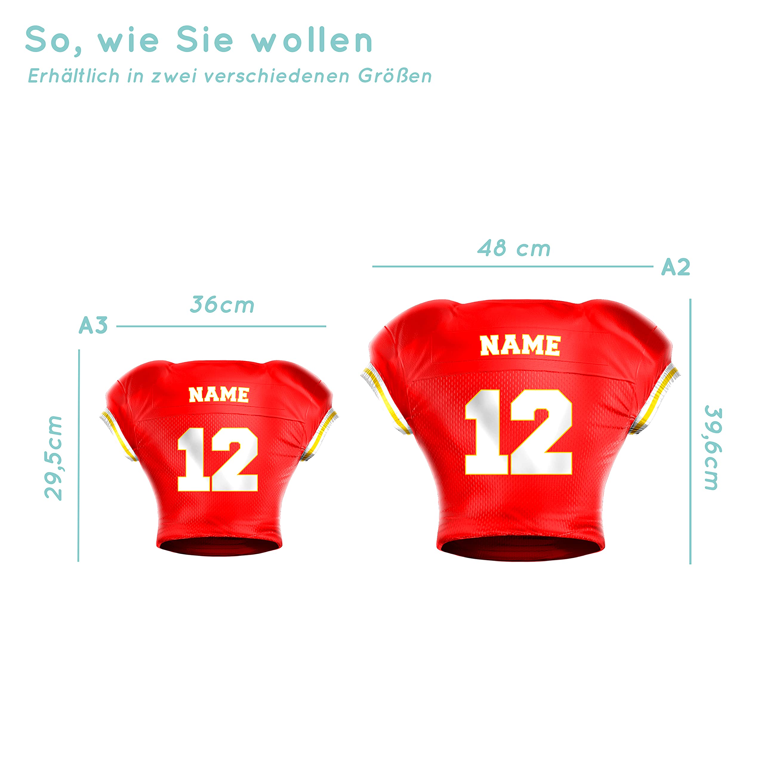 Trikotlampe für Kansas City Fans aus Holz - personalisierbares Geschenk - schenke dein individuellen Kansas City Fanartikel aus Echtholz