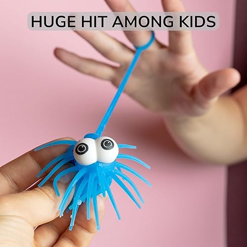 Miniatura 6 de Juguetes a granel  Yoyos para niños  Ojos Goofy Ojos Yoyo Bolas para recuerdos de fiesta  Suministros para bolsas de regalos y rellenos de piñata