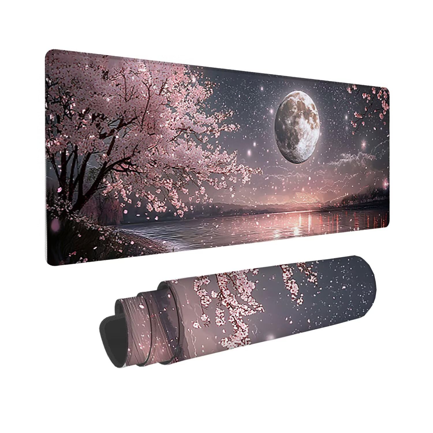 Podkładka pod mysz do gier, 1200 x 400 mm XXL Podkładka pod mysz do gier, duża, antypoślizgowa, wodoodporna, iExtended długa podkładka pod mysz do klawiatury XXL, akcesoria biurowe, do gier, komputera
