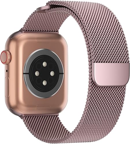 Miniatura 7 de TRA Correa de metal de acero inoxidable compatible con Apple Watch Band 1.496 in 1.654 in 1.575 in 1.732 in 1.614 in 1.772 in 1.929 in, correa de