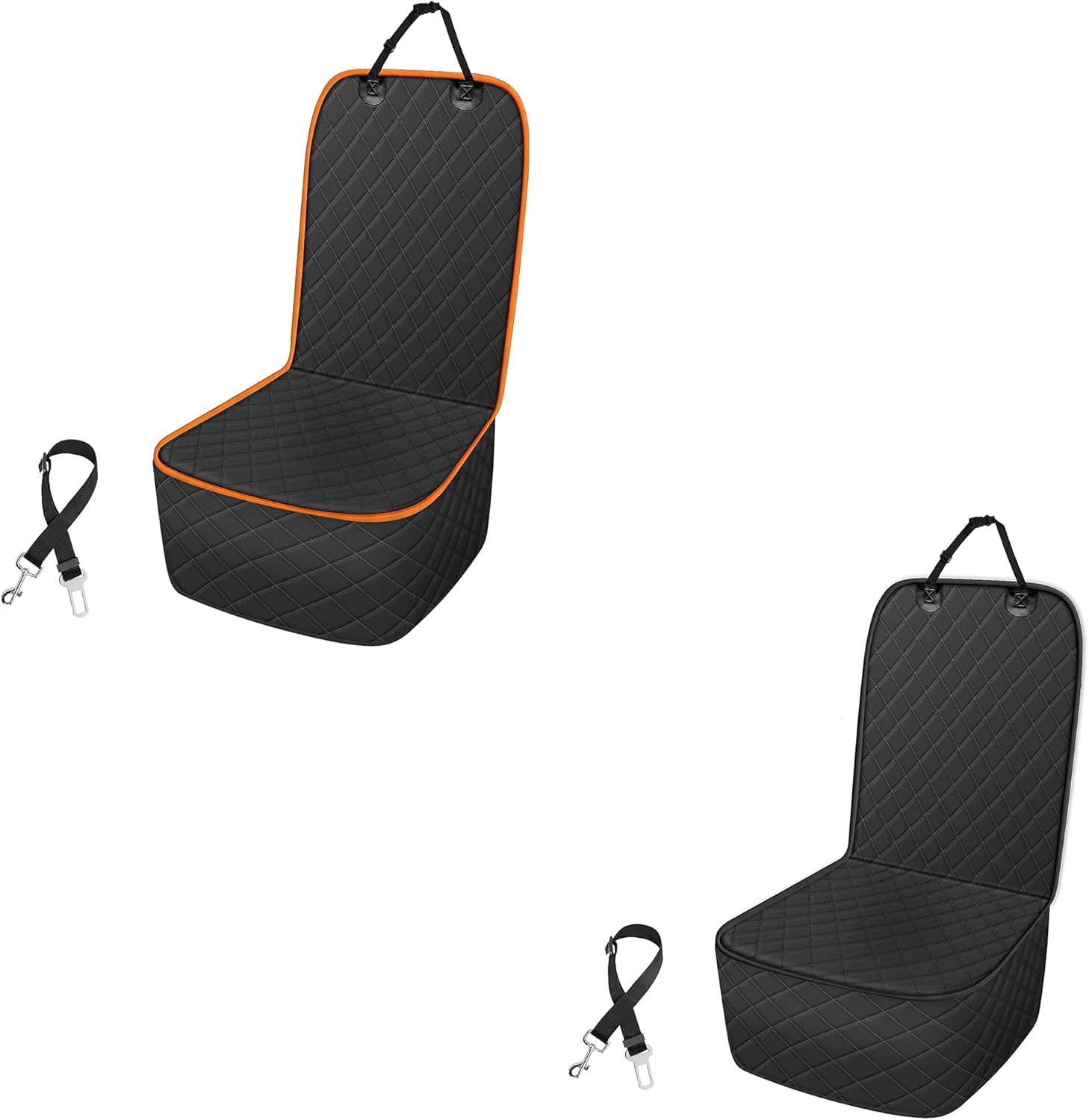 Pet Front Seat Cover Front Dog Seat Cover with Anchors