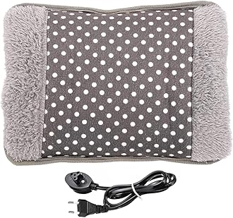 FIND STUFF Electric Heating Bag, Heat Pouch/Heating Pad/Hot Water Bottle Bag for Pain Relief, Multicolor